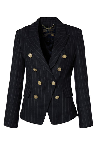 Knightsbridge Blazer Navy Chalk Pinstripe