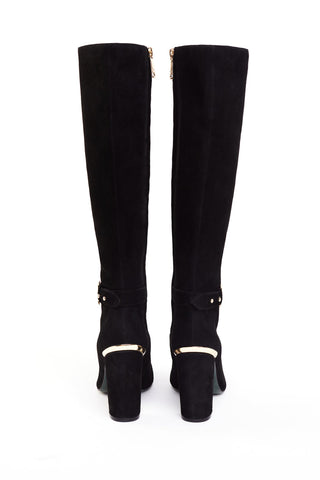 Marlborough Knee Boot in Black