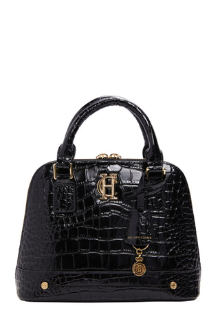 Grovesnor Tote Bag Black Croc