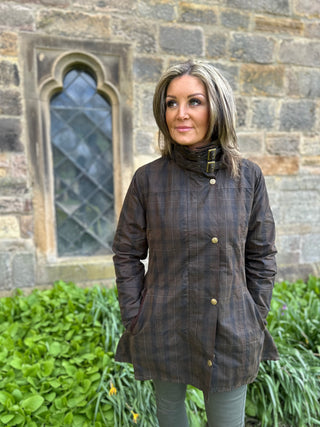 Louise Deluxe Check Coat
