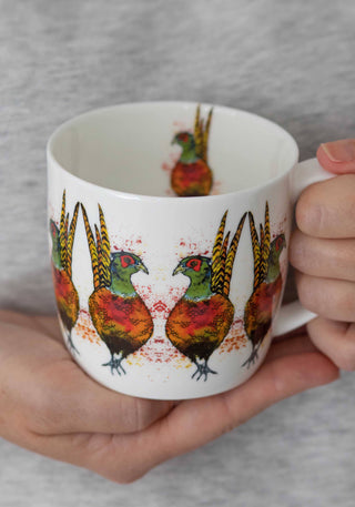 Pheasant Bone China Mug