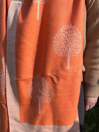 Tree of Life Reversible Scarf