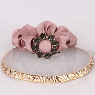 Gem Scrunchie in Pink