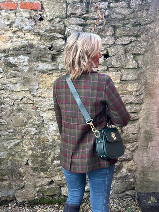 Maggie Jacket Green Check