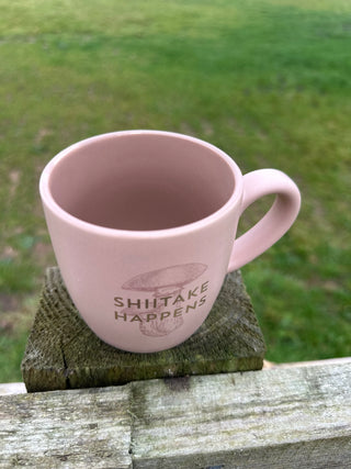 Vintage Sass - "Shiitake Happens " Boxed Mug