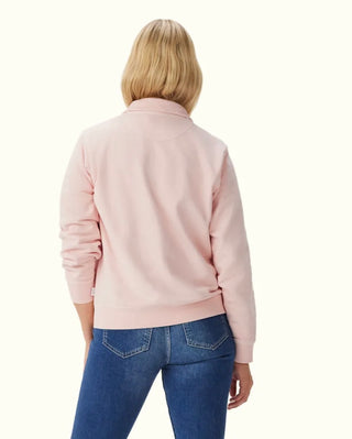 Trickett Quarter Zip Rose Smoke