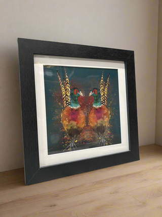 Pheasant Art Print in Frame