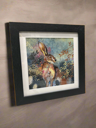 Hare Art Print in Frame