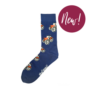 Red Tractor Socks