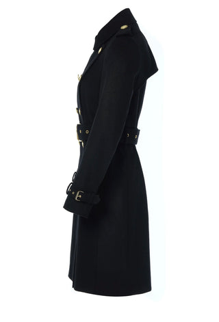 Marlborough Trench Coat Black