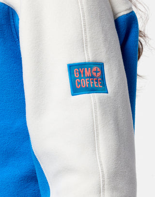 Half Zip Polar Fleece (unisex) Sky Blue