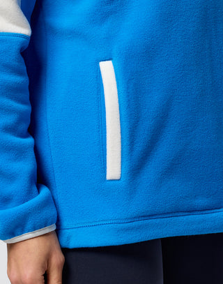 Half Zip Polar Fleece (unisex) Sky Blue