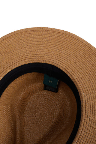 Francesca Hat in Camel Black