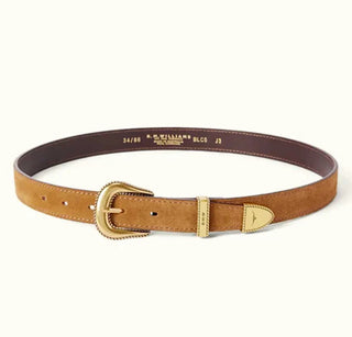 Agnes Ladies Belt in Tobacco