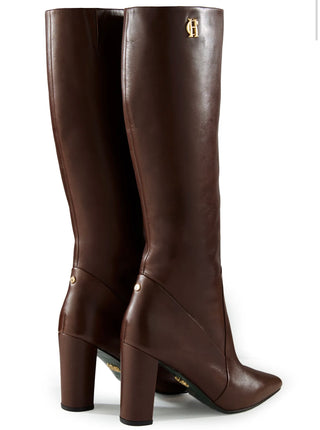 Kensington Knee Boot in Chocolate