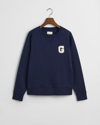 G Badge Crew Neck Sweatshirt