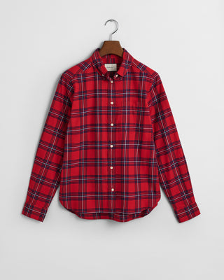 Regular Fit Checked Flannel Shirt