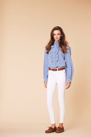 Hurlingham Blouse Blue