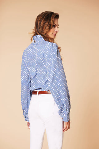 Hurlingham Blouse Blue