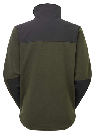 Ridgeline Hybrid Fleece Olive & Black