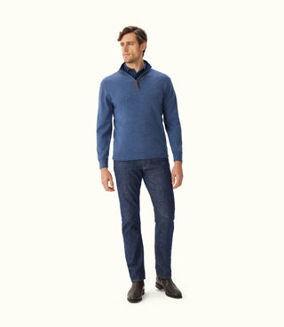 Ernest 1/4 zip merino knit