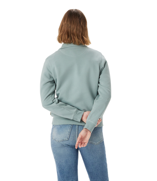 Trickett 1/4 Zip Sweatshirt Jade