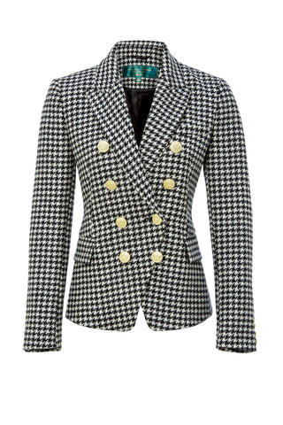 Knightsbridge Blazer in Houndstooth