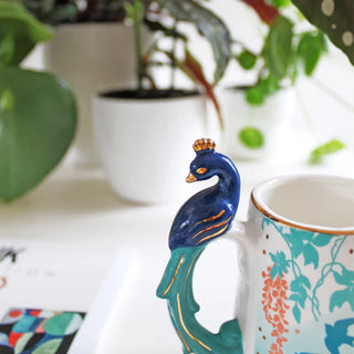 Luxe Peacock Jug