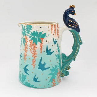 Luxe Peacock Jug