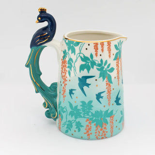 Luxe Peacock Jug