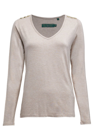 Long Sleeve V-Neck Tee