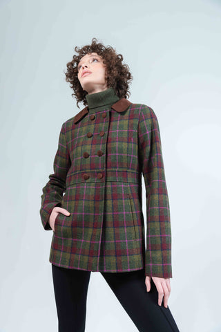 Maggie Jacket Green Check