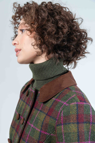 Maggie Jacket Green Check