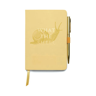 Vintage Sass - "What the Shell" Notebook with Pen