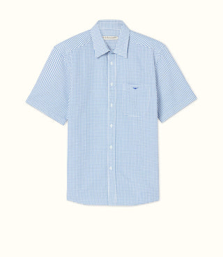 Hervey Shirt White /Blue