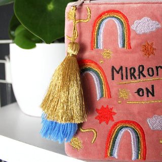 Small Talk Clutch 'Mirror Mirror on the