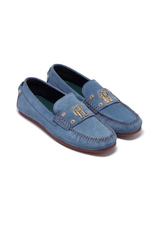 The Driving Loafer Soft Blue