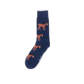 Horse Socks Navy