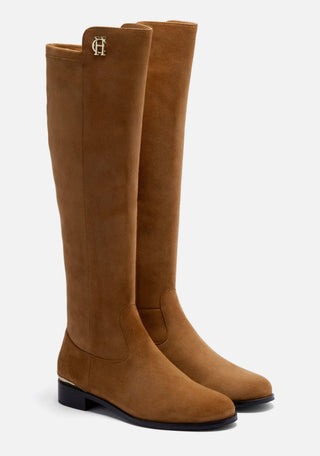 Albany Knee Boot in Tan