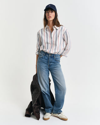 REL ARCHIVE OXFORD STRIPED SHIRT