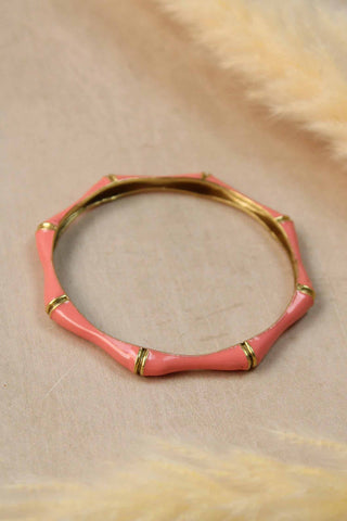 Enamel Bamboo Bangle