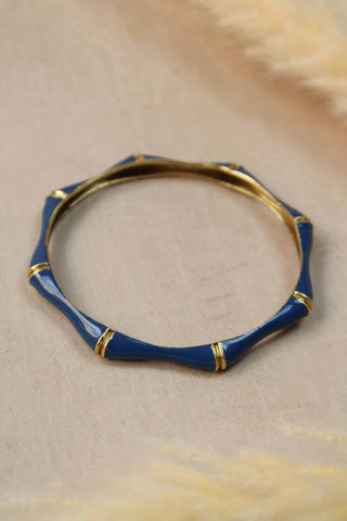 Enamel Bamboo Bangle