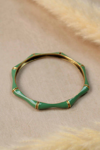 Enamel Bamboo Bangle