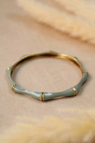 Enamel Bamboo Bangle