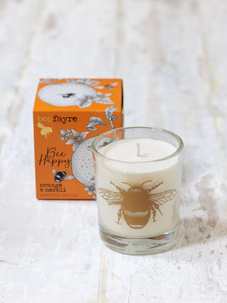 Bee Happy Orange & Neroli Large Candle