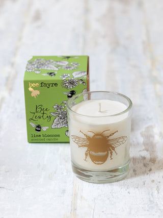 Bee Zesty Lime Blossom Large Candle